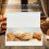 White Bread Bin Large Capacity Countertop Bread Storage Container with Door 6