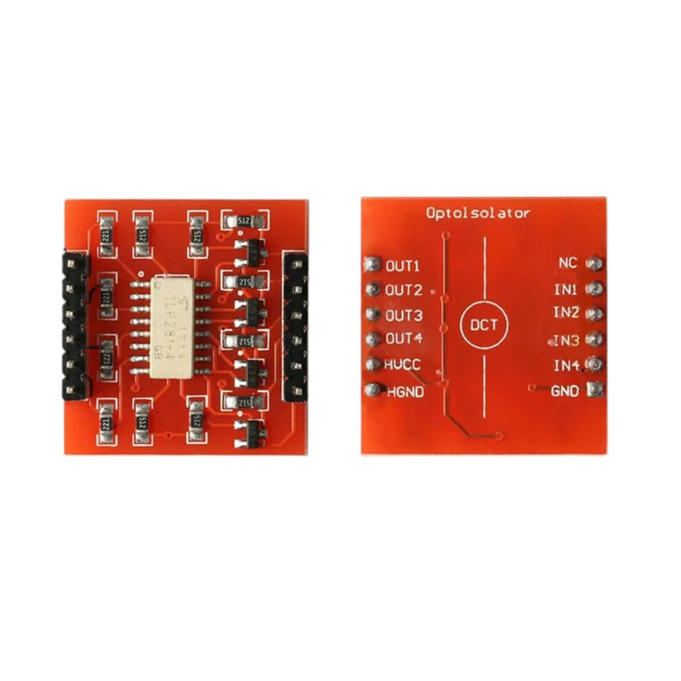 Tlp281 Opto-Isolator Module 4-Channel Optocoupler Expansion Board For Arduino Low High Level Isolation 2025 6276012488974