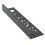 Black 10mm PVC Straight Edge Tile Trim ESP 2.5m Pack of 5 1