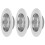 3Pcs Stainless Steel Kitchen Sink Filter Bathroom 4