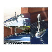 Outeroy Fit für Lincoln 3D-Emblem Auto-Logo Front Fahrzeug Hood Ornament Autoabdeckung Chrom Eagle Badge