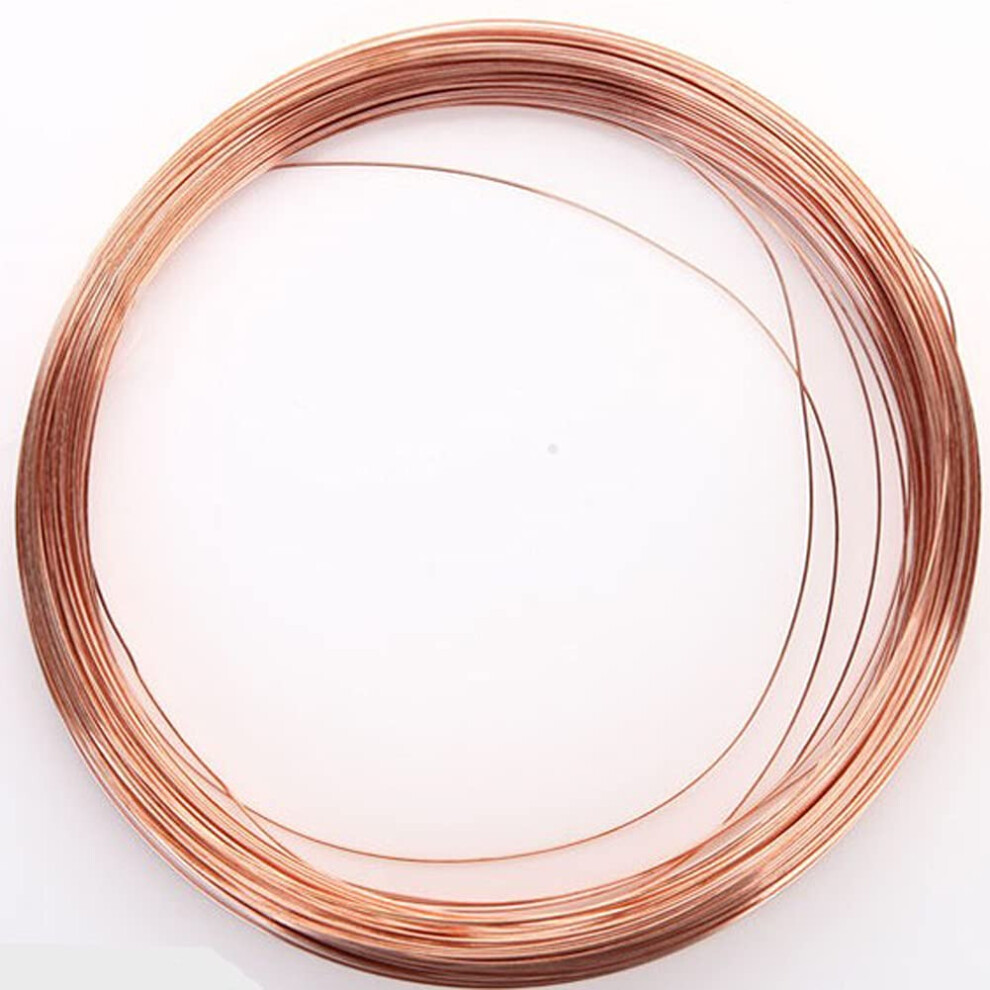 99.9% T2 Solid Bare Copper Wire 3.0 Mm Diameter 5 M Length Can Be Welded Fiber Welded High Conductivity 6276012489155