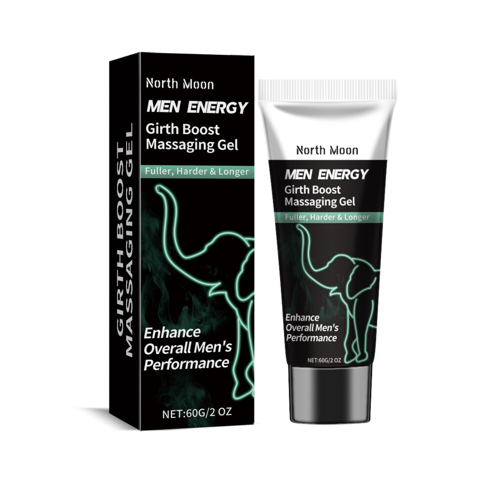 Men's Massage Gel - Moisturizing Body Treatment with Ginkgo Biloba & Ginseng for Enhanced Vitality
