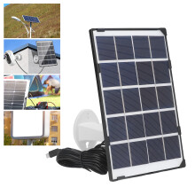 5W Solarmodul Multifunktionales Hochleistungs-Polycrystalline-Silizium tragbares Solarmodul-Set für Boot Caravan Wohnmobil