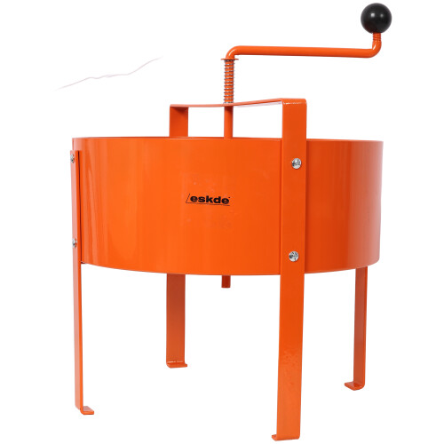 eSkde Rotary Soil Sieve - Manual Compost & Garden Riddle Heavy Duty
