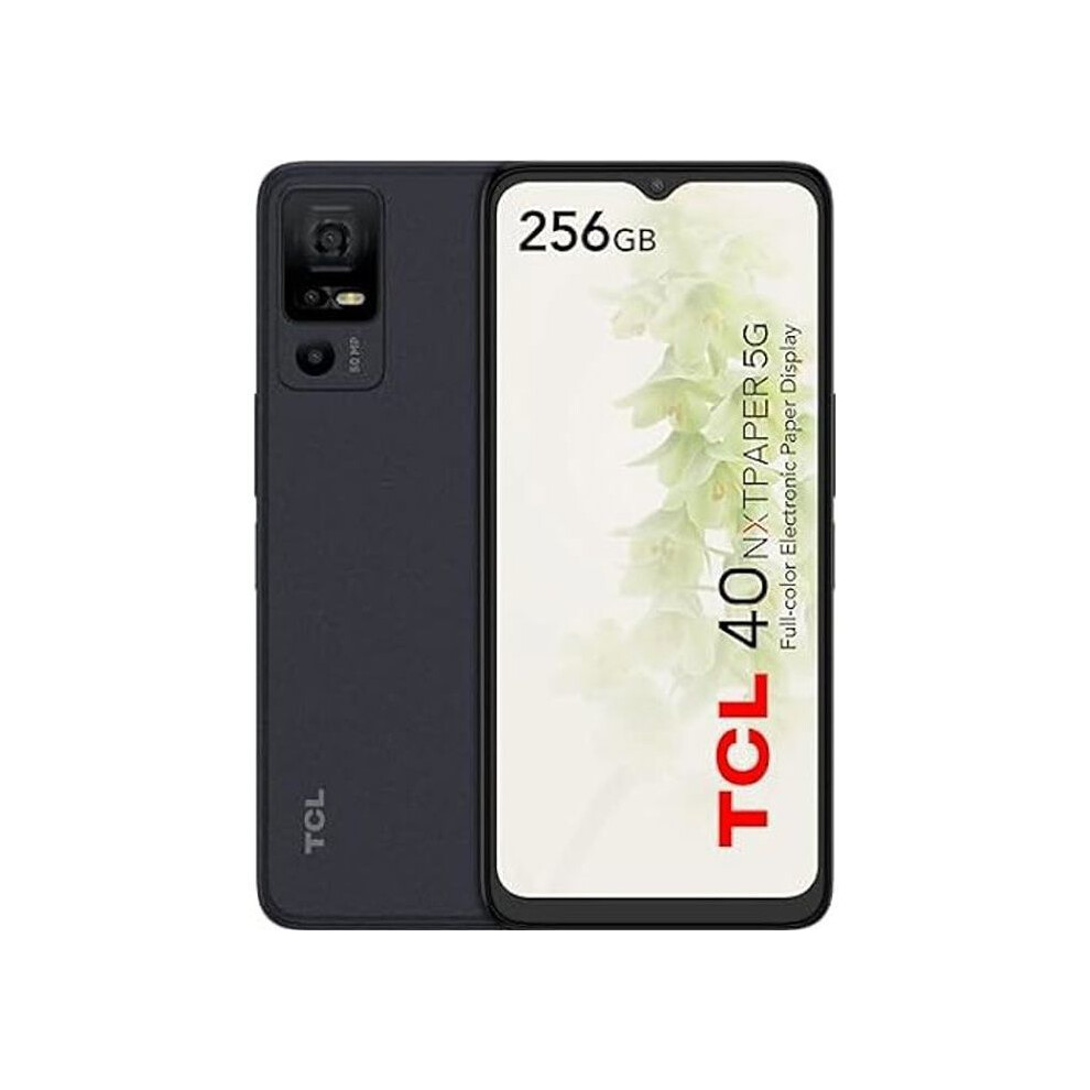 Tcl 40 Nxtpaper 5G Smartphone - 6.6" Display 90Hz - 12Gb - 256Gb - Black 4894461975443