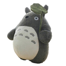 (B) 30/40 cm süße Anime-Totoro-Puppe für Kinder, große Größe, weiches Kissen, Plüschtier