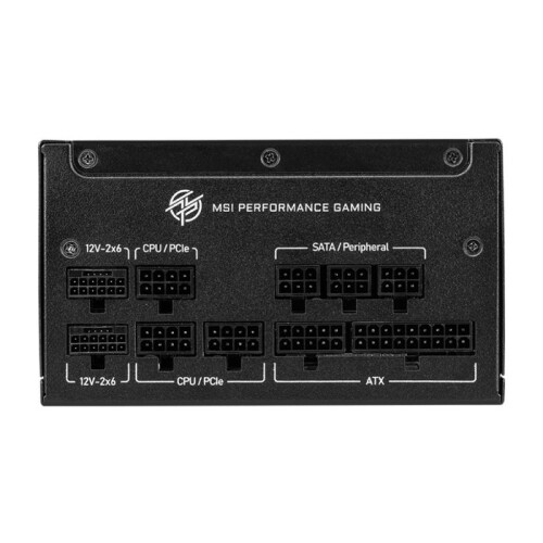 MSI Stromversorgung - MSI - MPG A1000GS - 1000W - 80PLUS Gold - 100% modular 1