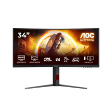 Monitor - AOC - CU34G4 - 21:9 - 1800R - Black - Refurbished