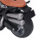 Kids Motorcycle Toy 1:12 Pull Back Model with Lights for Boys Silver Black 10