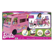 Barbie Traum-Wohnmobil mit 7 Spielbereichen und über 60 Accessoires