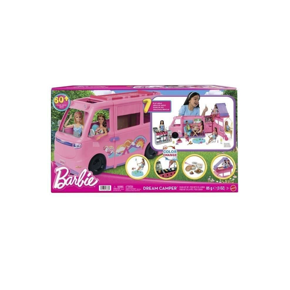 Barbie - Dream Camper Van Set With Over 60 Accessories - Hrj78