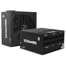 NOX Hummer P 1000W 80 Plus Platinum -NXHUMMERP1000W- Voeding 1000W, ATX, EPS, S-ATA, 3.0 12V, Ultra-stille ventilator