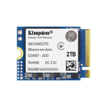 SSD Kingston NV3 2TB M.2 2230 NVMe PCIe 4.0 6000/5000 MB/s para portátil/consola