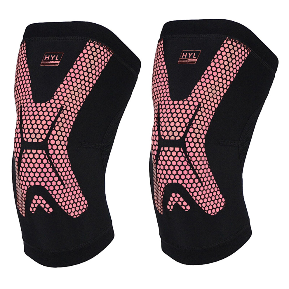 Knee Braces for Knee Pain 2 Pack, Knee Compression Sleeves for Arthritis, ACL Support, Joint Pain Relief for Men and Women