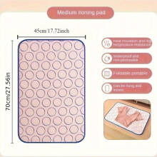 Portable ironing mat cover – heat-resistant, waterproof.