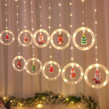Christmas Decoration Christmas Tree Lights Star Lights Chrismas Curtain Lights Hanging Led String LightsA
