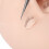 Eyelash Extension Practice Head Silicone Mannequin with Removable Eyelids Pink 7