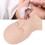 Eyelash Extension Practice Head Silicone Mannequin with Removable Eyelids Pink 14