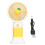 Mini-Handventilator Cartoon USB 300 mAh 15x8x5,5 cm 2