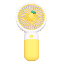 Mini ventilador de mano, 300 mAh, 15x8x5,5 cm, estilo cartoon