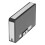 Modell: Med USB 150 mAh 10,3 x 6,6 x 2,8 cm Schwarz 3