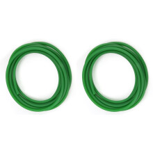 Polyurethane Round Belt 2pcs, Green PU Transmission Belt for Packaging and Printing Machine, Easy Install, High Tensile Strength