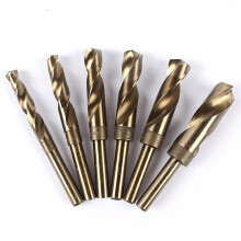 Cobalt Drill Bits 1Pcs 12mm-40mm HSS 5% M35 Reduced Shank 1/2 Inch Diameter for Stainless Steel Drilling