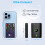Φορητός φορτιστής, PD 22.5W 10.000mAh Power Bank, Μίνι γρήγορος φορτιστής, με οθόνη LED, USB-C, μπα 5
