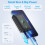Φορητός φορτιστής, PD 22.5W 10.000mAh Power Bank, Μίνι γρήγορος φορτιστής, με οθόνη LED, USB-C, μπα 4