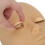 Lash Ext Head Silikon 28x14x10 cm rosa 4 Augen 10
