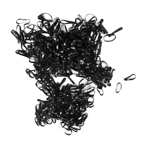 450pcs Horse Rubber Bands Soft Safe Rubber Horse