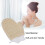 Sisal-Peeling-Handschuh - Einheitsgröße, Weiß 10