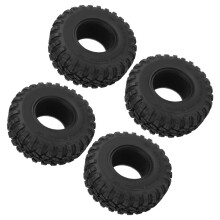 4 Stück RC-Gummi-Reifen 2,2 Zoll Stoßdämpfende Universal-RC-Crawler-Räder für Traxxas-Autos