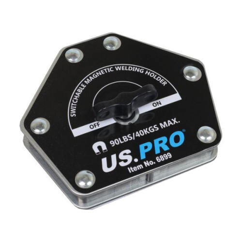 us pro US PRO Tools 90Lbs Switchable Magnetic Welding Holder 30 45 60 75 90 105 6899 1