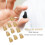 10pcs Metal Earwax Blocking Spring for ITE ITC CIC Hearing Aids 5