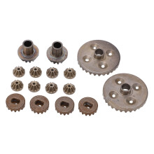 RC-Differenzialgetriebe Pulverlegierung Motorantrieb Planet gearing für WLtoys 144001 144002 124018 124019 124017