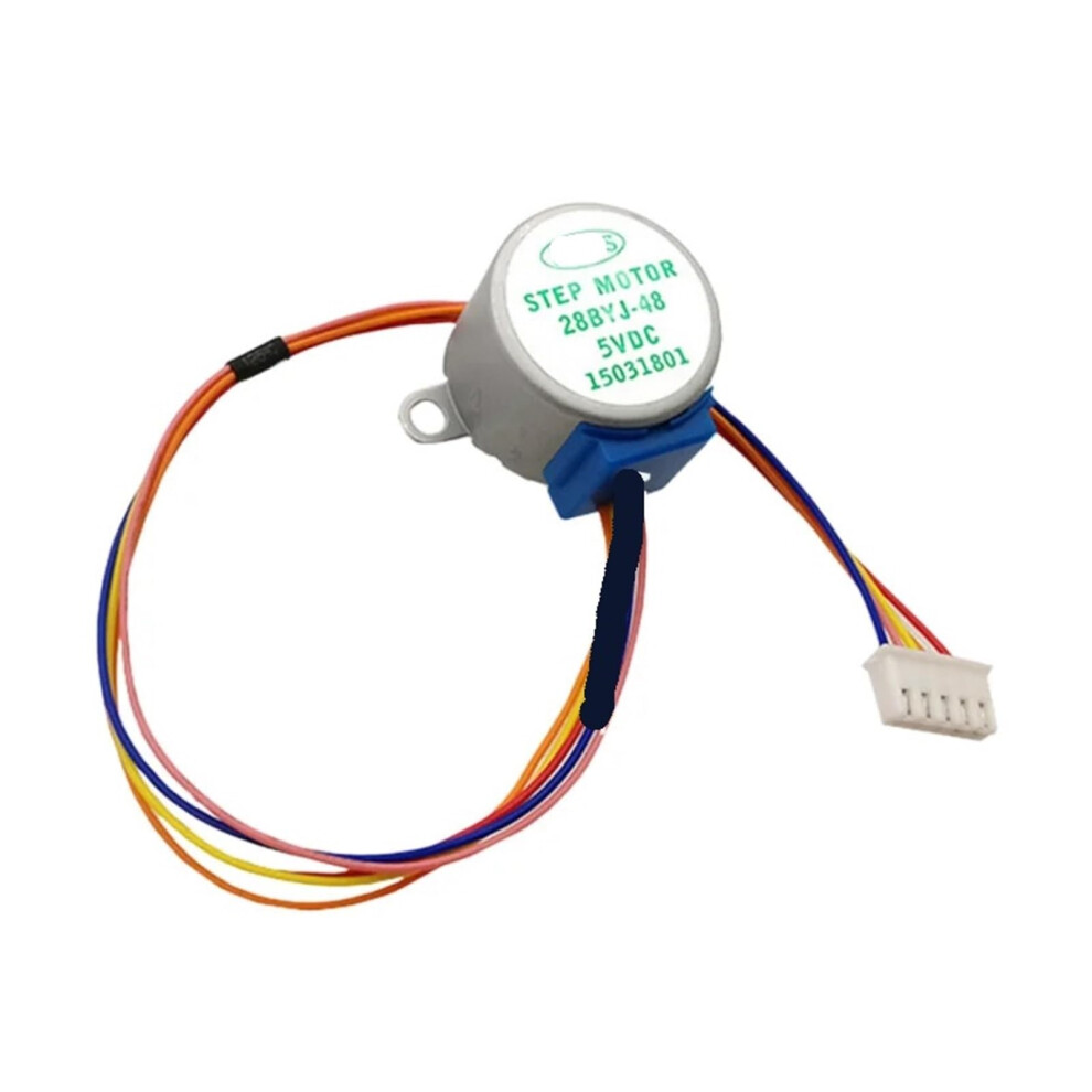 28Byj48 Stepper Motor 5V Dc 28Ybj-48 25Cm Reduction Ratio 1:16 Compatible With Arduino And Robotics Projects 6493810692017