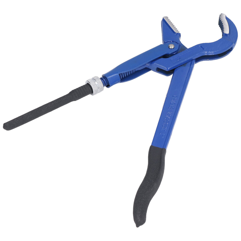 Universal Metric Pipe Wrench & 45 Bent Nose Pliers, 1In Opening 7681342119914