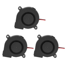 3 Stück Elektrischer Lüfter 6000U/min Gebläse-Kühler-Set für Drucker DC 12V 0,18A