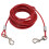 Dog Tie Out Cable Steel Wire Double Head Bite 7
