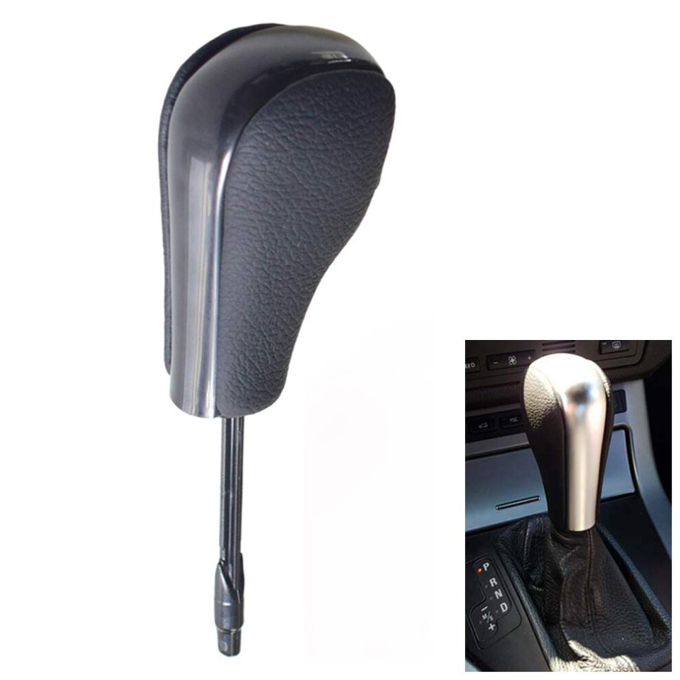 Gear Shift Knob Leather Automatic Shift Lever For Bmw E36 E38 E39 E46 Z4 Z3 E53 X5 X3 E60 1997-1999 Black 6947110179209