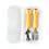 Baby Fork & Spoon Set Stainless Steel Plastic Handle, Yellow 2