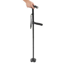 Folding LED Walking Cane Aluminum Alloy 89-99cm Adjustable Portable