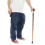 Aluminium Alloy 4-Section Adjustable Walking Cane for Elderly 84-94cm 9