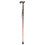 Aluminium Alloy 4-Section Adjustable Walking Cane for Elderly 84-94cm 2