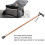 Aluminium Alloy 4-Section Adjustable Walking Cane for Elderly 84-94cm 8