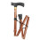 Aluminium Alloy 4-Section Adjustable Walking Cane for Elderly 84-94cm 14