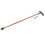Aluminium Alloy 4-Section Adjustable Walking Cane for Elderly 84-94cm 4