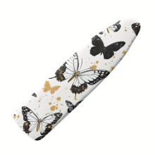 Butterfly ironing board cover, white for home decoration